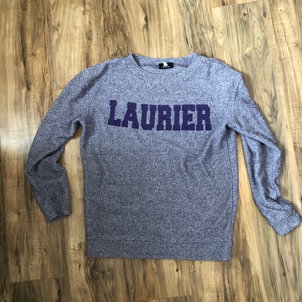 Wilfrid Laurier university crewneck
